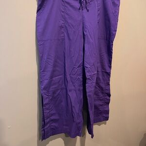 Purple Be Present Yoga Pants. XL.